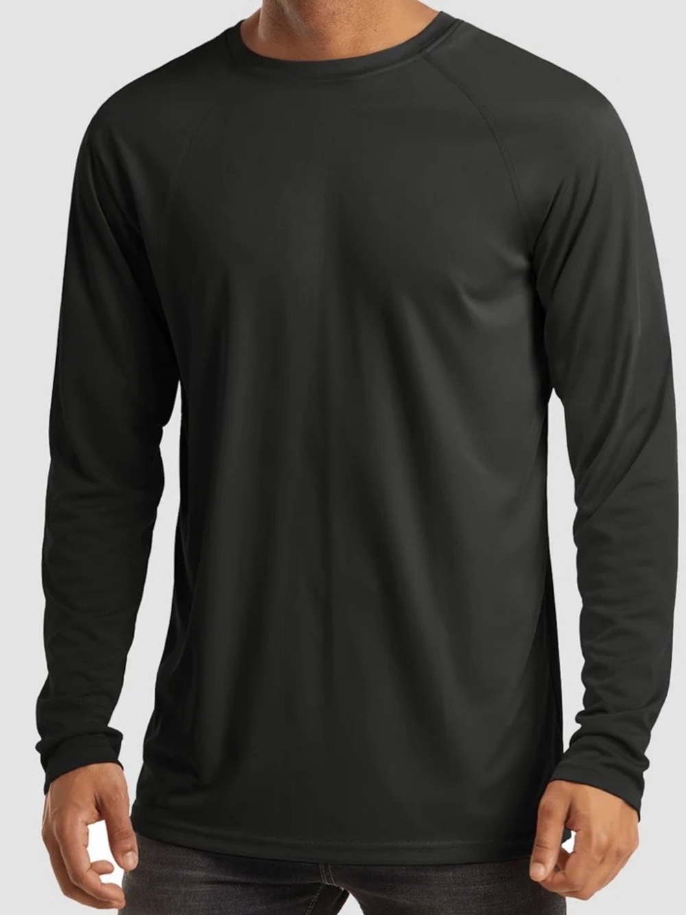 NWT Magco Msen black long sleeved men’s quick dry UV protected shirt size smalll